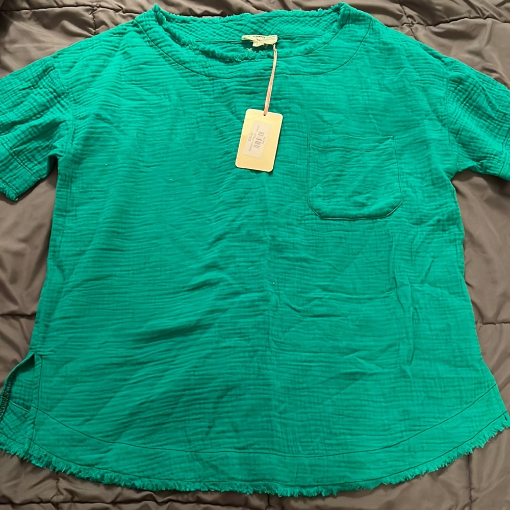 NWT Green Top
